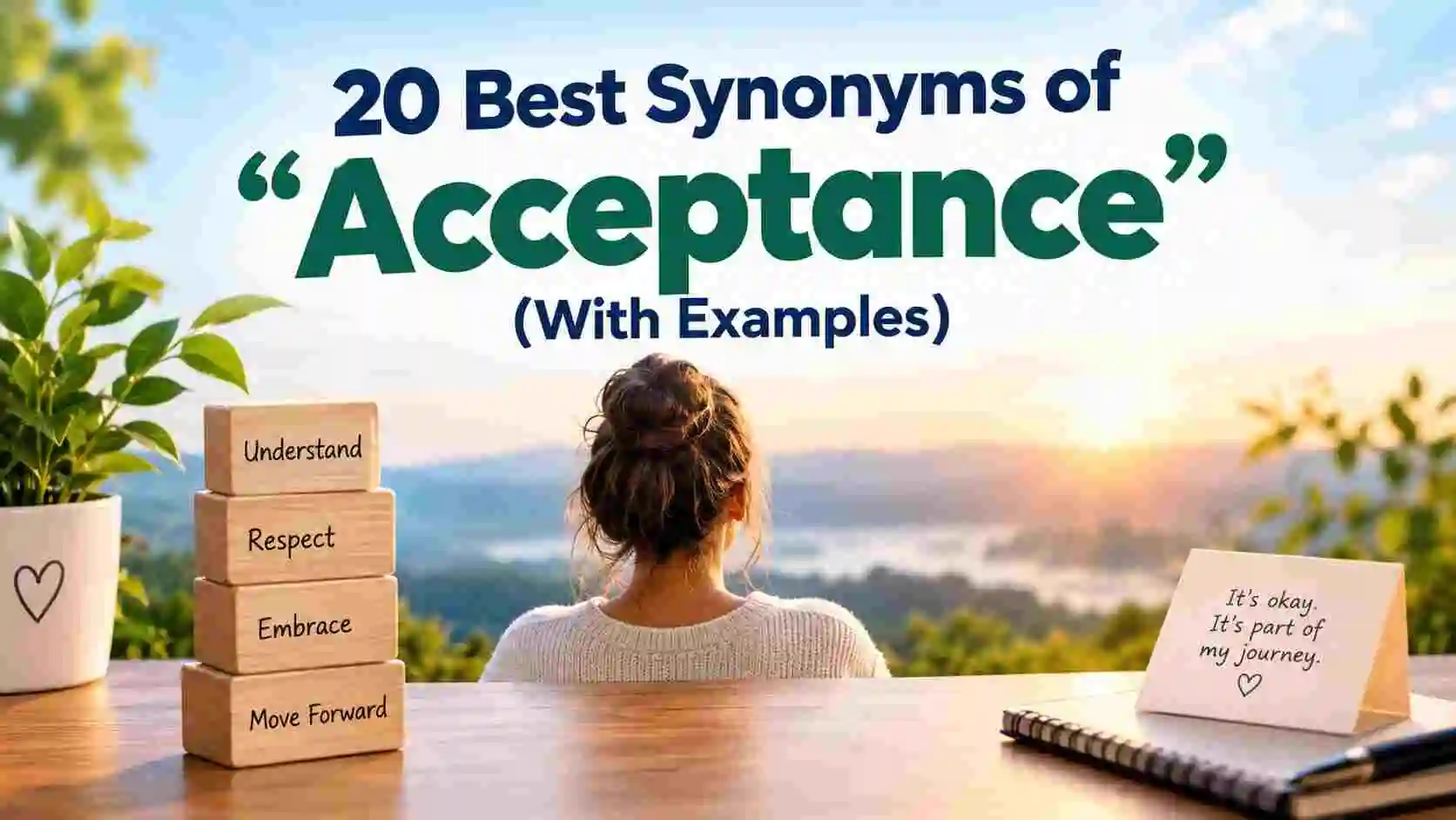 Best Synonyms of “Acceptance” (With Examples)