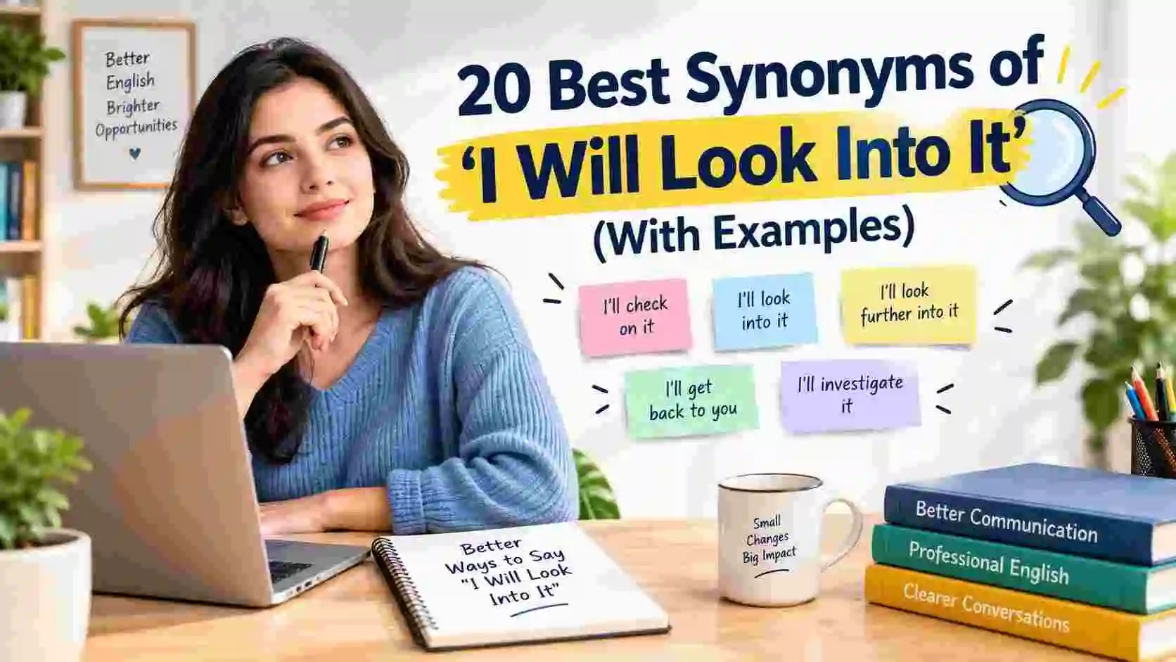 Best Synonyms of ‘I Will Look Into It’ (With Examples)