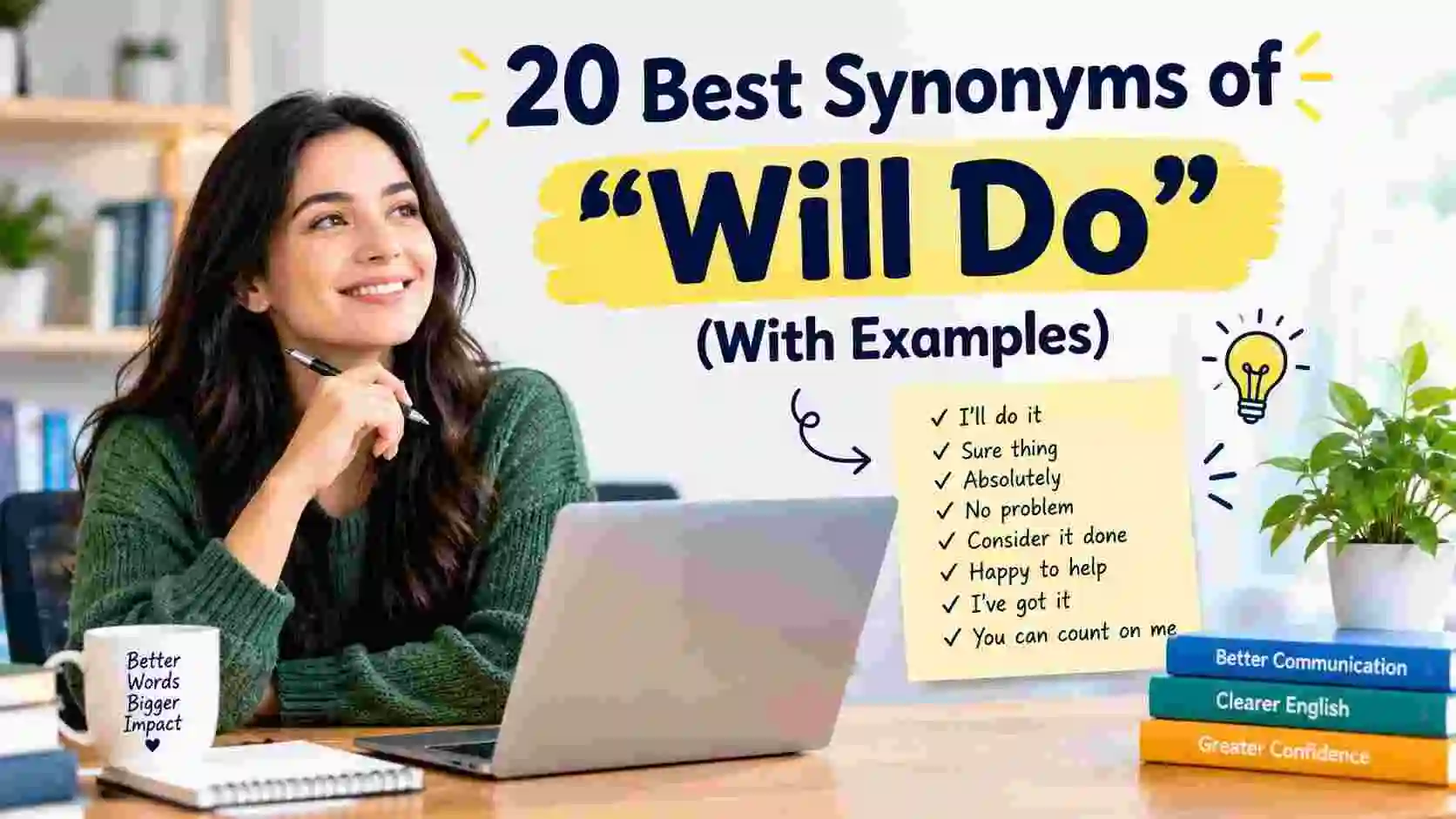 Best Synonyms of “Will Do” (With Examples)