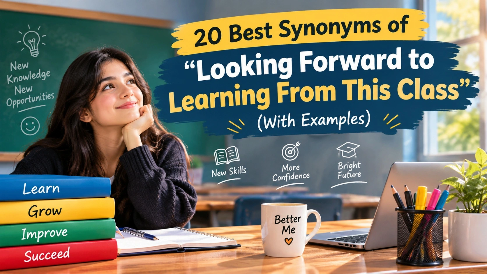 Best Synonyms of “Looking Forward to Learning From This Class” (With Examples)